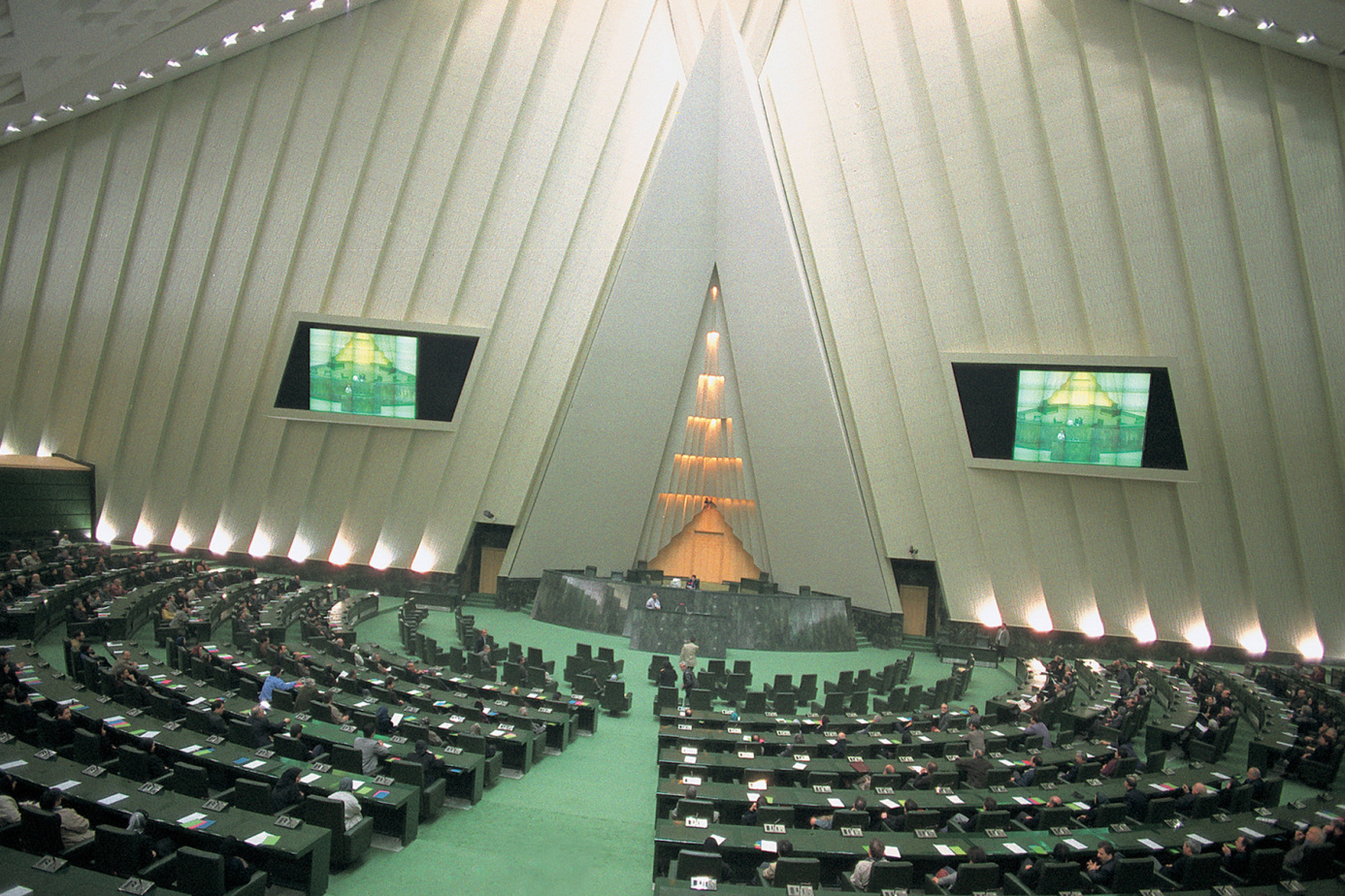 New building of Parliament hall - Tehran